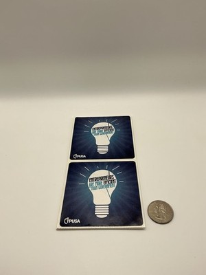 Turning Point USA TPUSA Stickers 2 Pack Entrepreneurs More Efficient