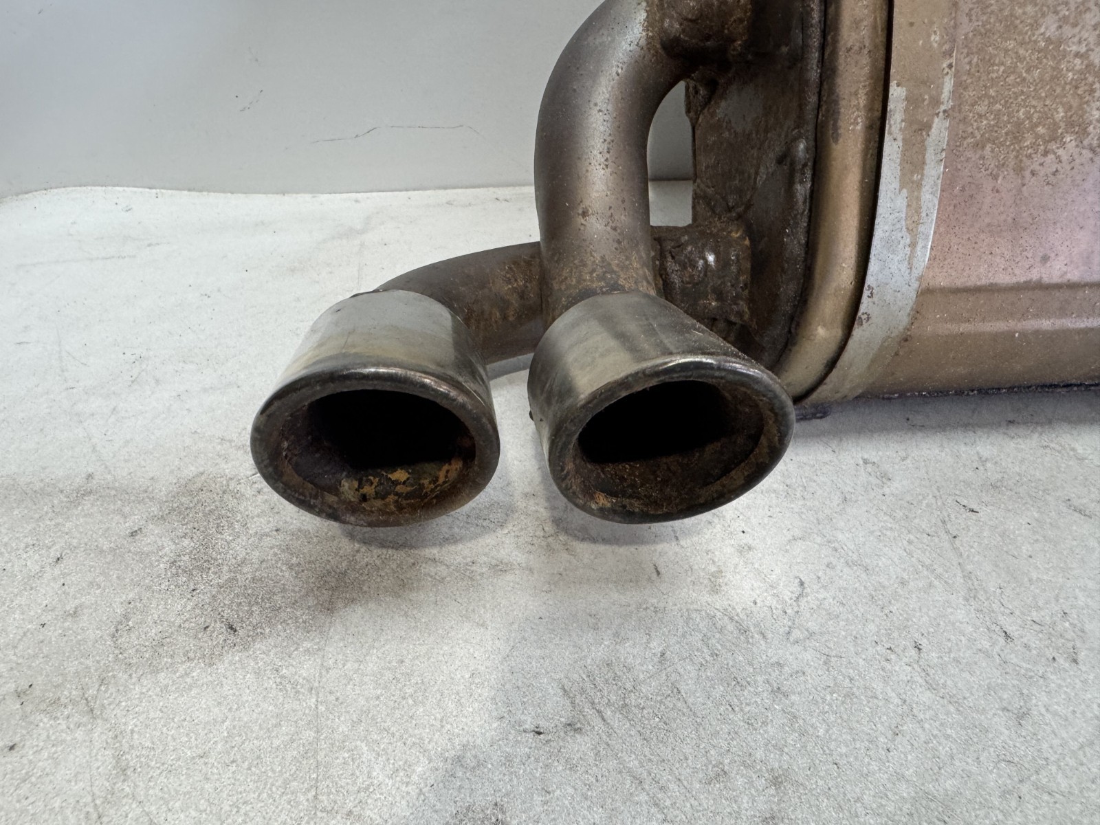 1999 FERRARI F355 CONVERTIBLE OEM U.S. LHD EXHAUST MUFFLER TAIL PIPE