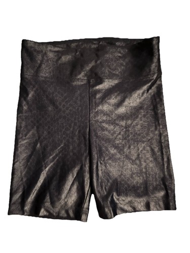 Koral Black Snake Biker Infinity Shorts NWT Small