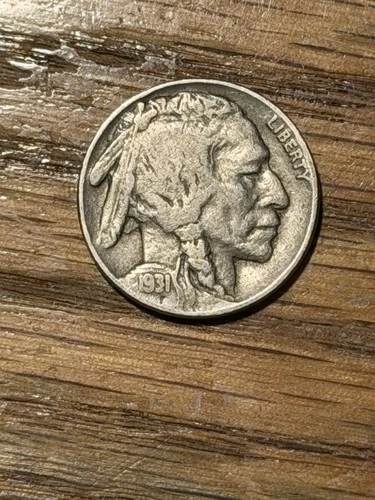 1931-S Key Date Buffalo Nickel in Extra Fine Condition