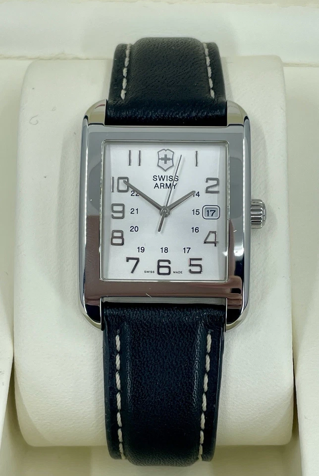 Reloj Pulsera Caballeros Acero Inoxidable 28mm Ejército Suizo, Funciona con Caja y Papeles - Imagen 4 de 4