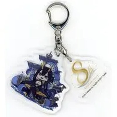 Golden Hind Azur Lane 8th Anniversary Random Acrylic Keychain USED