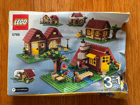 Lego 5766 Log Cabin CREATOR 3 in 1 Opened Box Almost Complete Hard to Find
