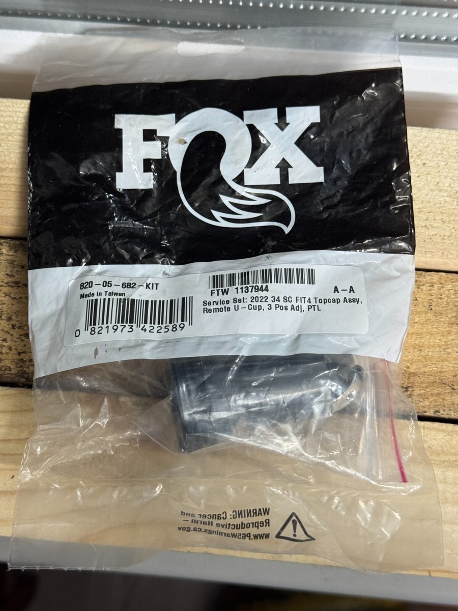 Fox Shox Top Cap Assembly 2020 34 FIT4 F-S Rem 2-PosPush-Lk main image 0