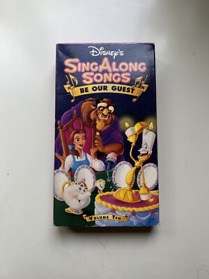 新品　ディズニーSING ALONG SONGS 10巻　VHS Disney Sing Along Songs Vol. 10: Beauty & The Beast - Be Our