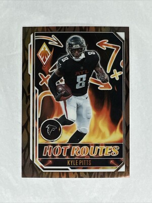 Carte Panini Phoenix 2022 Kyle Pitts – Hot Routes Bronze /50, Atlanta Falcons