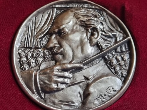 REPUBBLICA SAN MARINO TRITTICO MEDAGLIE ARGENTO XX° MORTE ARTURO TOSCANINI 1977 - Picture 9 of 24