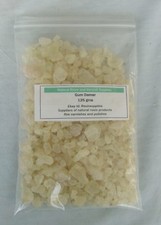 125 gms Gum Damar Resin - A grade - Dammar picture varnish & incense