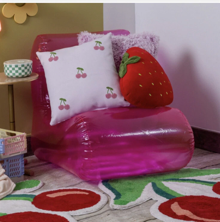 Pink 2025 inflatable chair