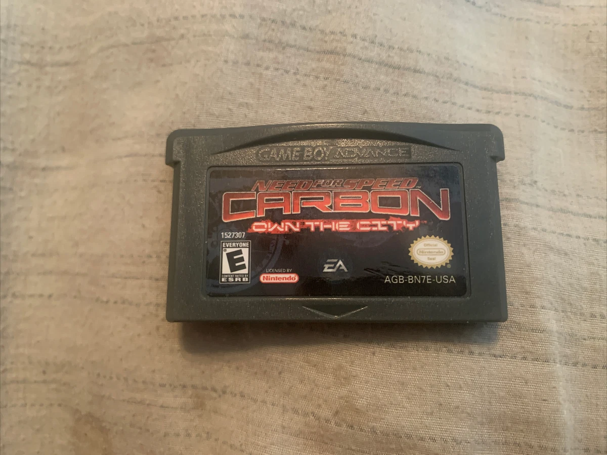 Need for Speed Carbon Own the City Nintendo Game Boy Advance