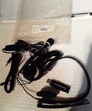 Lot 2 Plantronics 610 USB PC Headset 76805-04 Black 2 Models Both Appear Unused