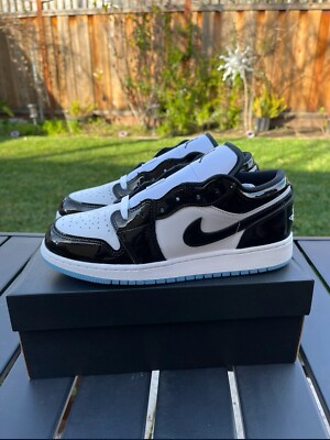 Nike Air Jordan 1 Low SE Concord GS Size 7Y / Women s 8.5 DV1333-100 NEW