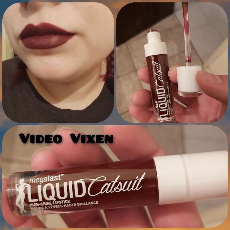 Wet N Wild MegaLast Liquid Catsuit Hi Shine Lipstick 931B VIDEO