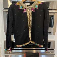 Vintage Outlander Sweater- Sequence/Wool-Size M