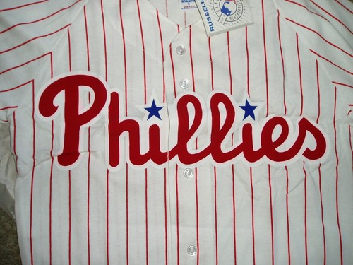Camiseta de los Filis de Filadelfia Nueva Con etiquetas Nueva Zelanda o suéter con licencia MLB - Imagen 3 de 11