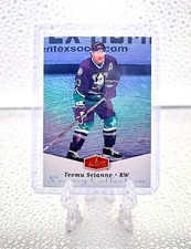 TEEMU SELANNE 2006 Flair Showcase #101 PRESS LEVEL LEGACY COLLECTION /100 HOF