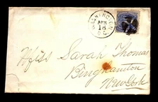 Circa 1870 Washington DC Cover / #114 - L29156