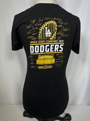 Los Angeles Dodgers Fanatics 2020 World Series Champions T