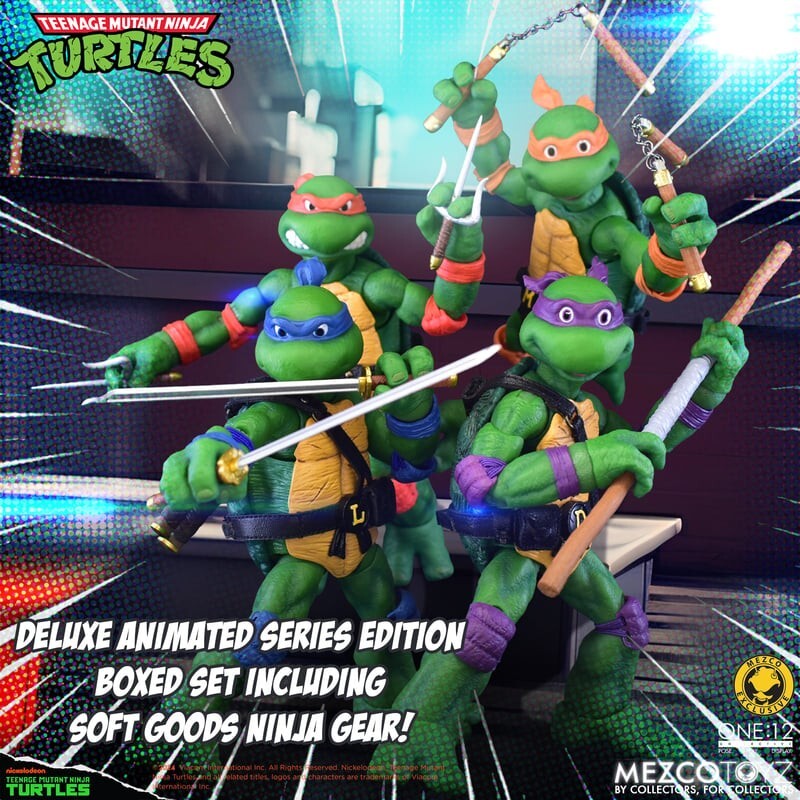 Mezco One:12 Collective Teenage Mutant Ninja Turtles Deluxe
