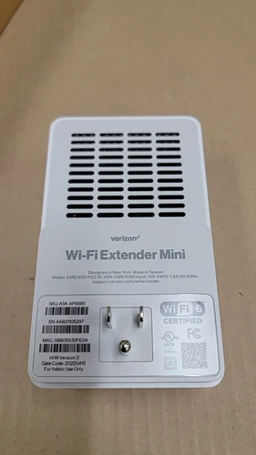 Verizon Wi-Fi Extender Mini (SKU: ASK-AP5685)  New Open box -note