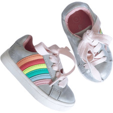 Baby Toddler Girls Cat Jack Alexandria Rainbow Sneakers - Sz 6