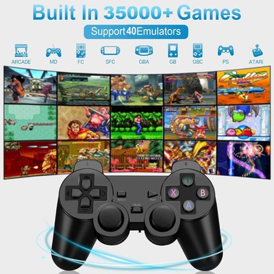 Retro Videospielkonsole 4K HD TV Spiel Stick ink.2 Wireless Controller DE 20000+