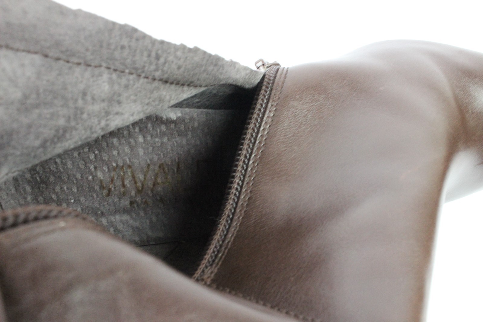 Boots Heels Needle VIVALDI Paris All Brown Leather FR 36,5 36,5 36,5 VERY GOOD CONDITION b5e900 Boots Heels Needle VIVALDI Paris All Brown Leather FR 36,5 36,5 36,5 VERY GOOD CONDITION b5e900