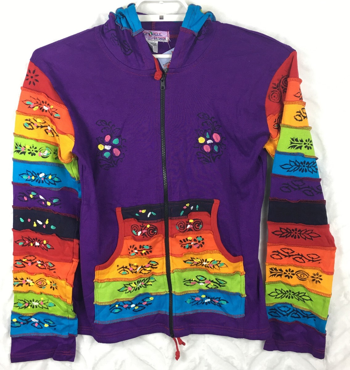 エイチホリック hholic フロントジッパー オールインワン ブラック 38