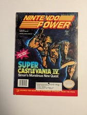 Nintendo Power Magazine Vol. 32 Super Castlevania IV w/ Poster