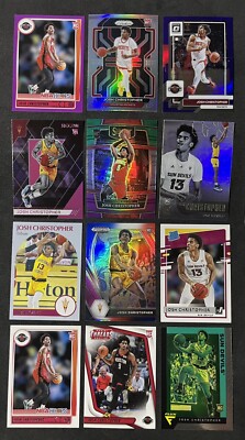 Josh Christopher Sports Card Lot (24) (Rookies, Multiple Prizm & Color)