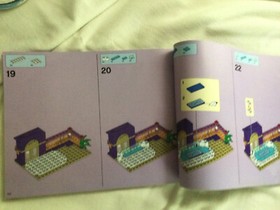 Manual ONLY- Lego Friends - Heartlake Grand Hotel 41101 - Discontinued