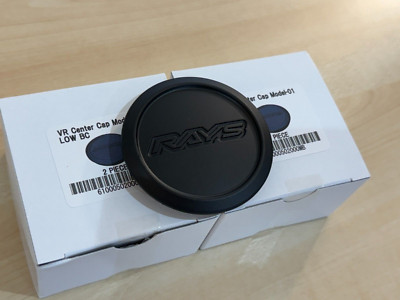 RAYS Volk Racing Center Cap ZE40 TE37 Ultra Saga Sonic CE28 Matte Black 4PC