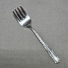 Oneida Deluxe CHERIE Glossy Stainless Flatware; Baby Infant Fork