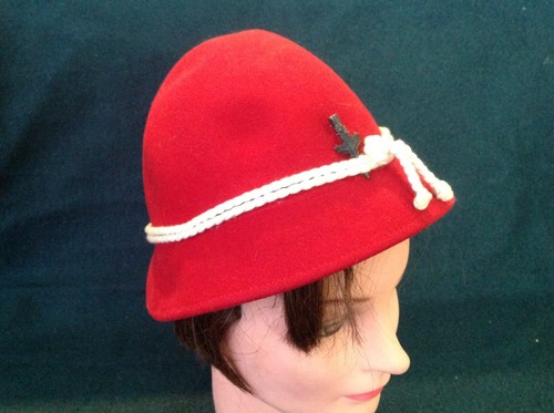 CHAPEAU FEMME LAINE ( CF02/11/12-20B ) VINTAGE - Photo 1 sur 6