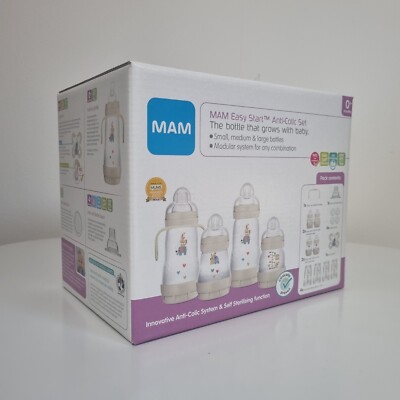 MAM Easy Start Anti-Colic Starter Set Self Sterilising Function Baby  Bottles UK
