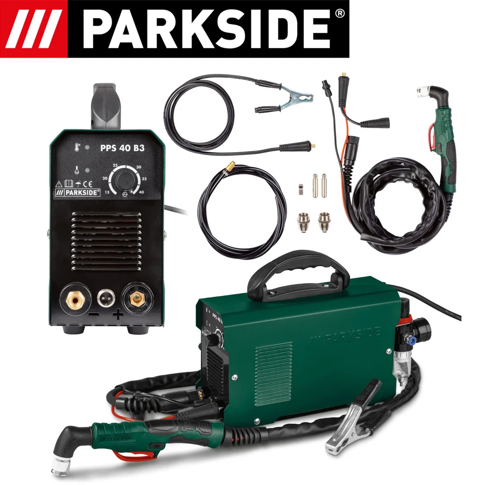 Parkside Plasma Cutter PPS 30 C2 Dimensions approx. 341 mm