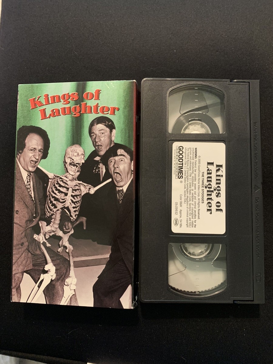 Three Stooges Collector Series 5 Pack VHS Tapes Lost Comedy