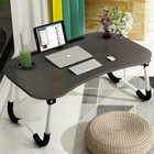 Foldable Laptop Bed Table Lap Standing Desk for Bed and Sofa Breakfast Lapdesk