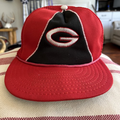 Vintage Georgia Bulldogs Rope Mesh Hat 