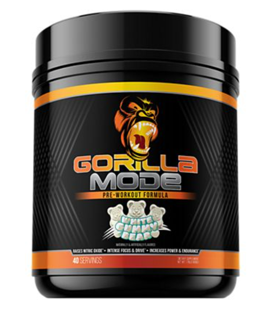 gorilla mode ar l-carnitine l-tartrate 750 mg label Pre-Workout Formula - White Gummy Bear (1.78 Lbs. / 40 Servings) RevitalizeMaui | Relieve Jaw w-sport-recovery Tamaño:1 kilogramo (2.2 libras)