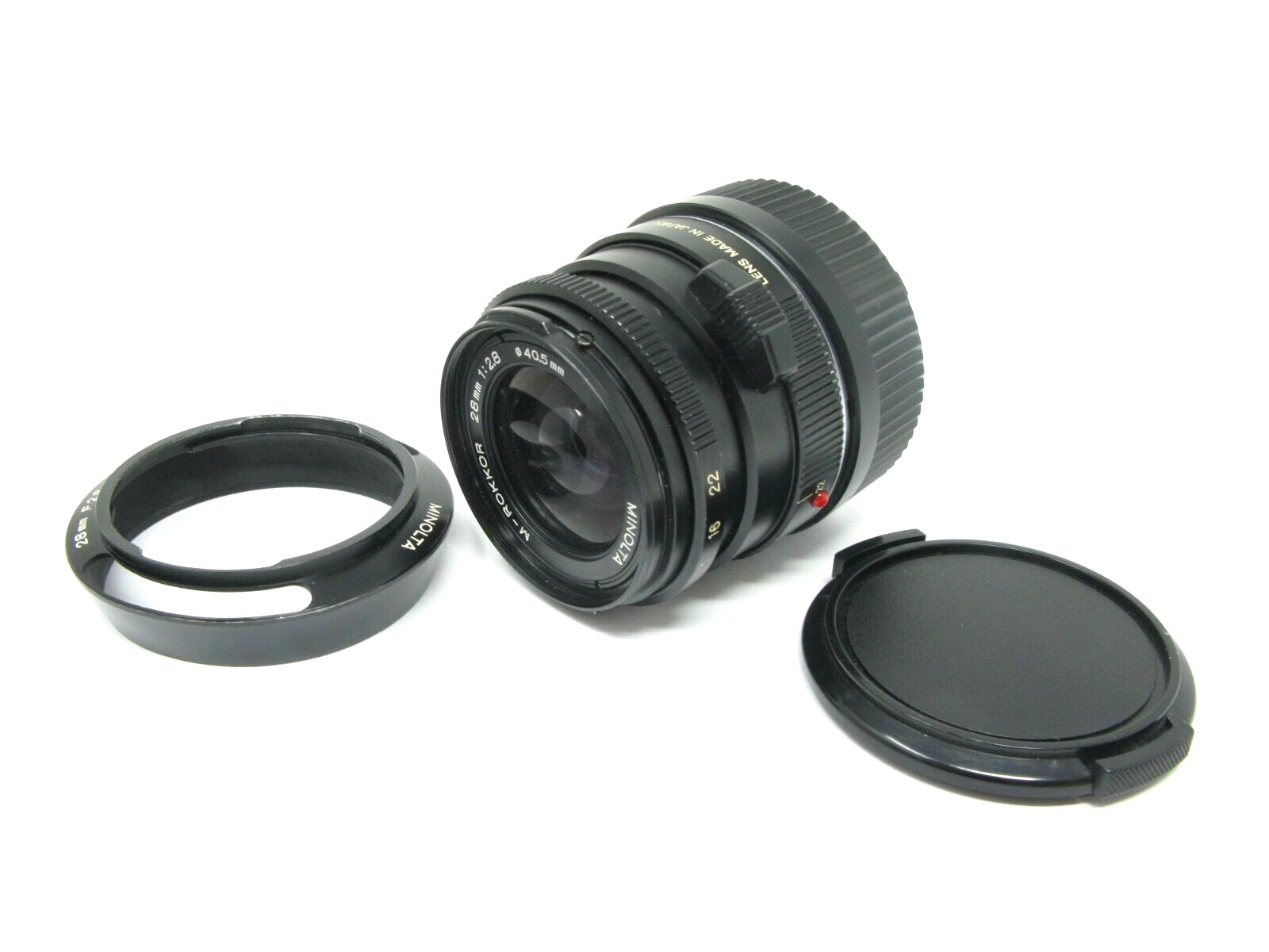 Minolta M-Rokkor 28mm F/2.8 For CLE