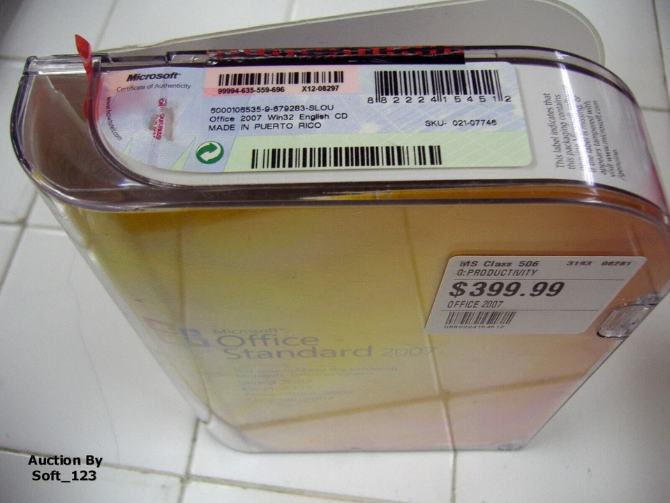 Microsoft MS Office 2007 Standard Word, Excel, PowePoint, Outlook =NEW BOX= - Image 2 of 4