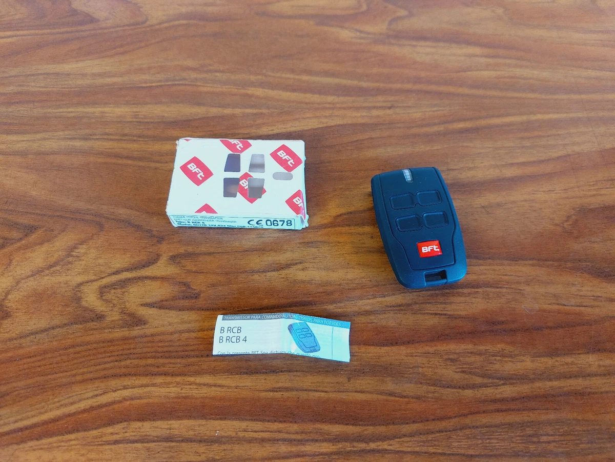 Télécommande BFT originale italie type MITTO B RCB 4 433MHZ 12V code 111928