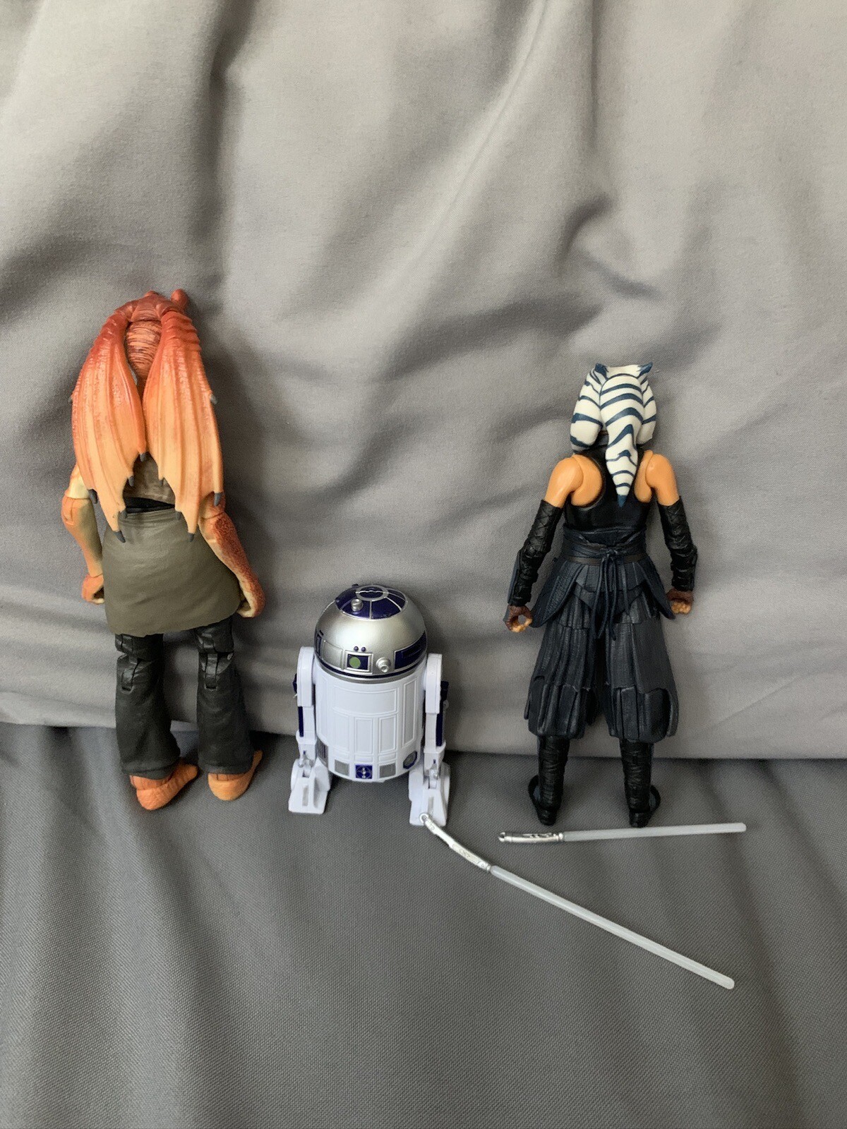 Star Wars Black Series Loose Complete Lot R2D2 Ahsoka Tano Jar Jar
