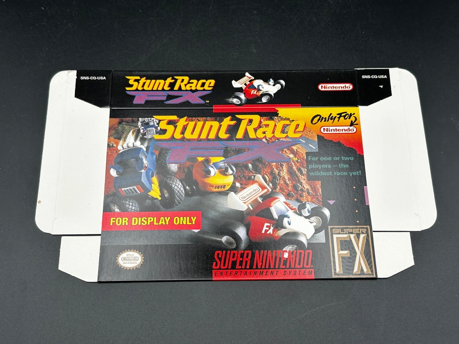 Stunt Race FX (SNES): os carros poligonais da Nintendo que se