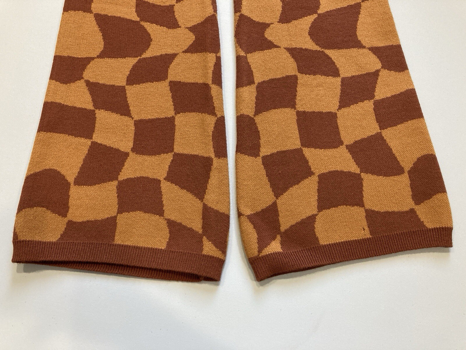 Bailey Rose Orange Tan Abstract Pattern Stretchy … - image 7
