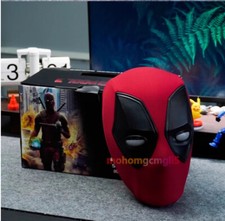 In US Deadpool Mask Halloween Helmet Light Up Movable Eyes Ring Remote Control