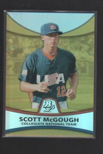 SCOTT MCGOUGH 2010 BOWMAN PLATINUM THICK PROSPECTS GOLD #PP41  /539