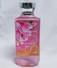 Bath  Body Works Golden Magnolia Sun 10 oz Shower Gel NEW