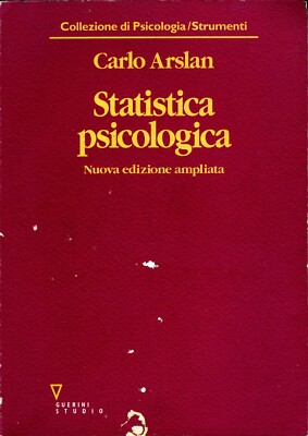Statistica psicologica - Carlo Arslan - 1997